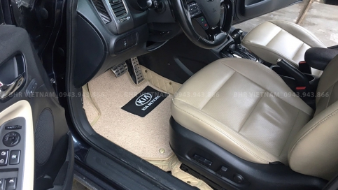 Thảm lót sàn ô tô 5D 6D Kia Cerato giá gốc tận xưởng, bảo hành trọn đời